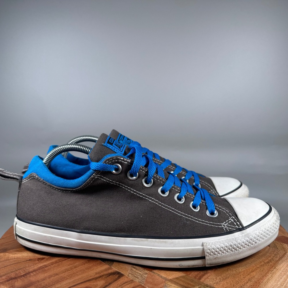 Converse Chuck Taylor All Star Low Top Grey Blue Sneakers 40084F Mens 9